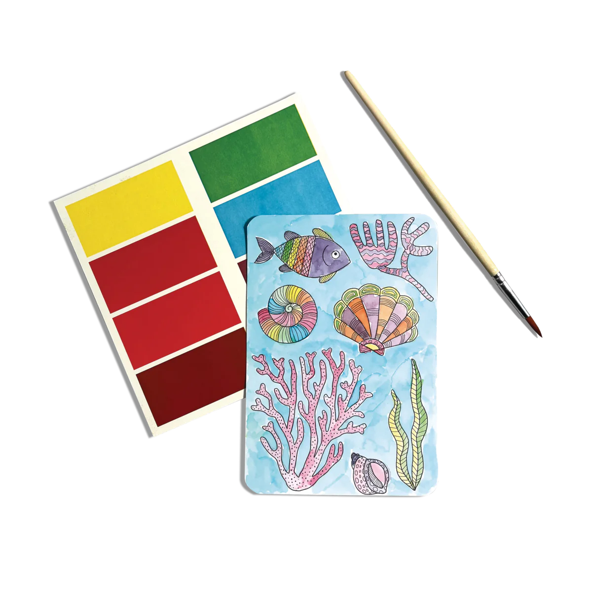 Scenic Hues DIY Watercolor Art Kit