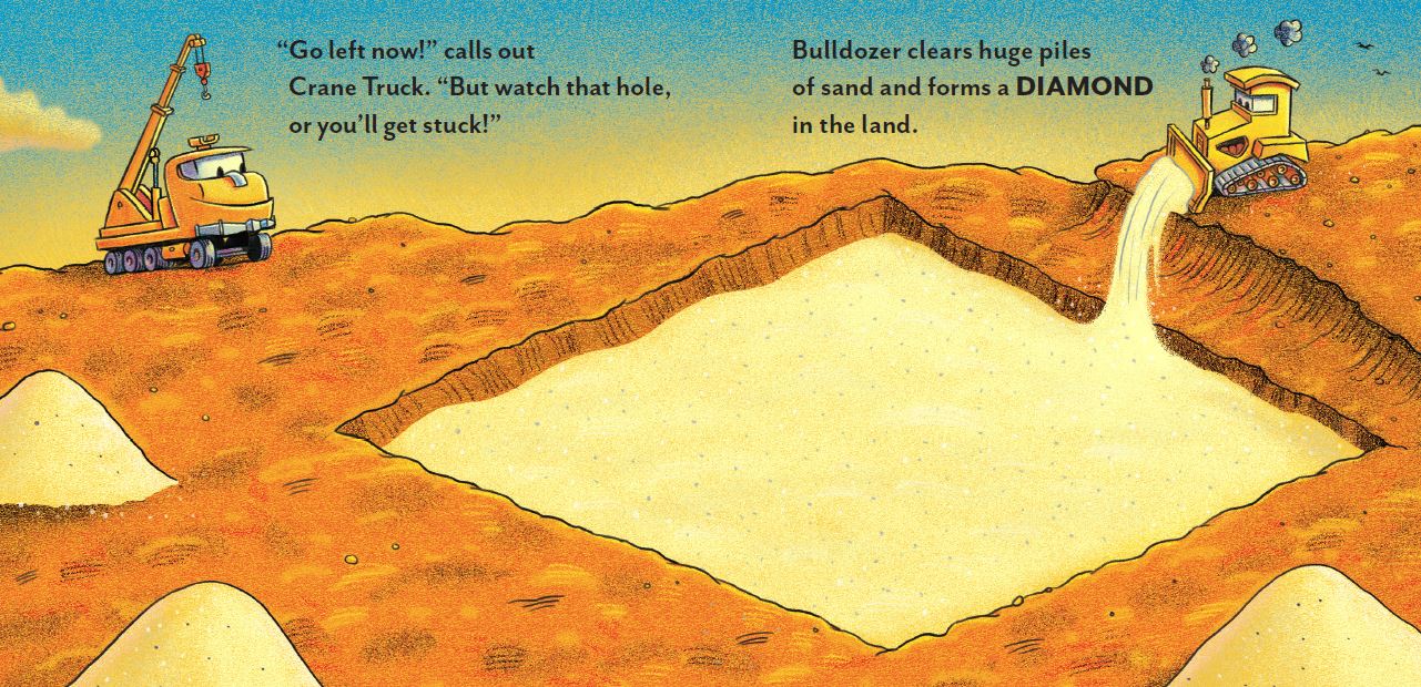Bulldozer's Shapes: Goodnight, Goodnight, Construction Site