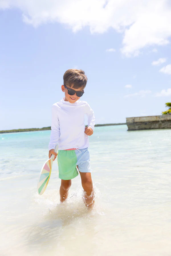 Country Club Colorblock Trunks
