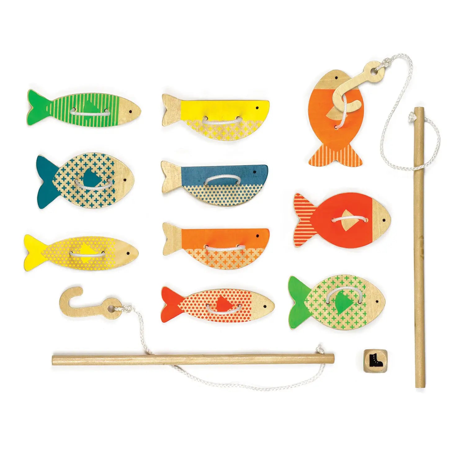 Fishing Around Wooden Fishing Game