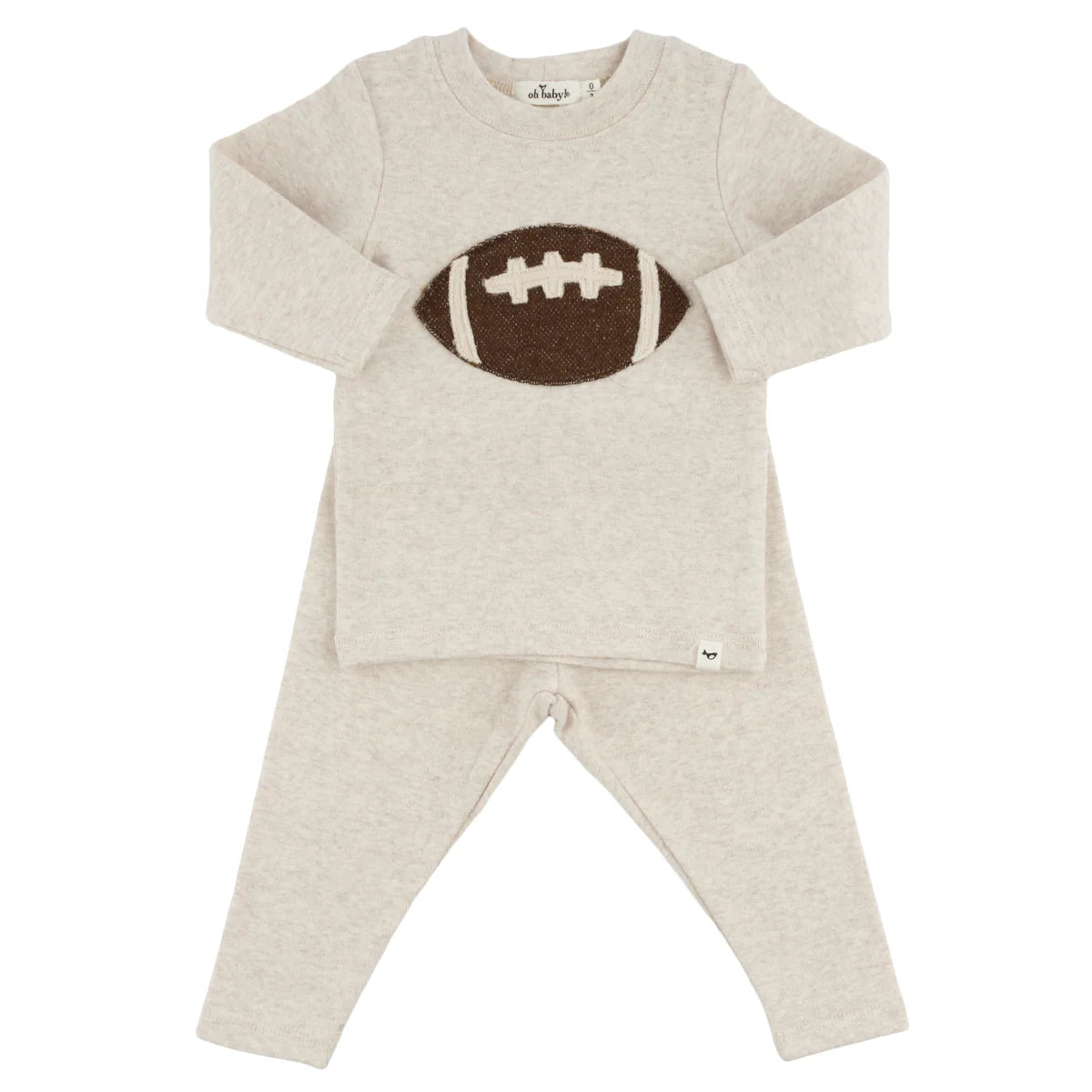 Long Sleeve Football Two Piece Set