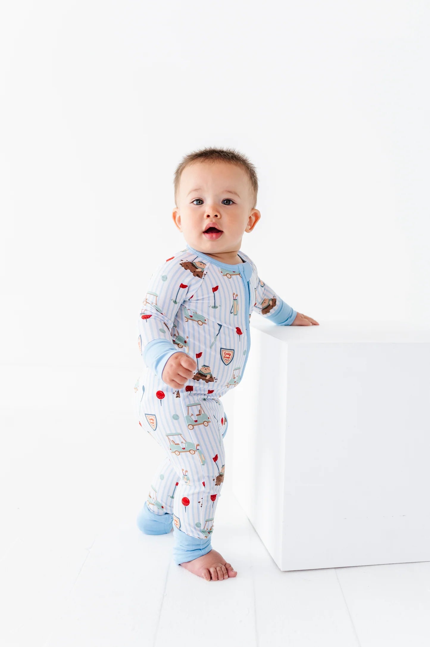 Caddy Crew Convertible Footie Pajamas