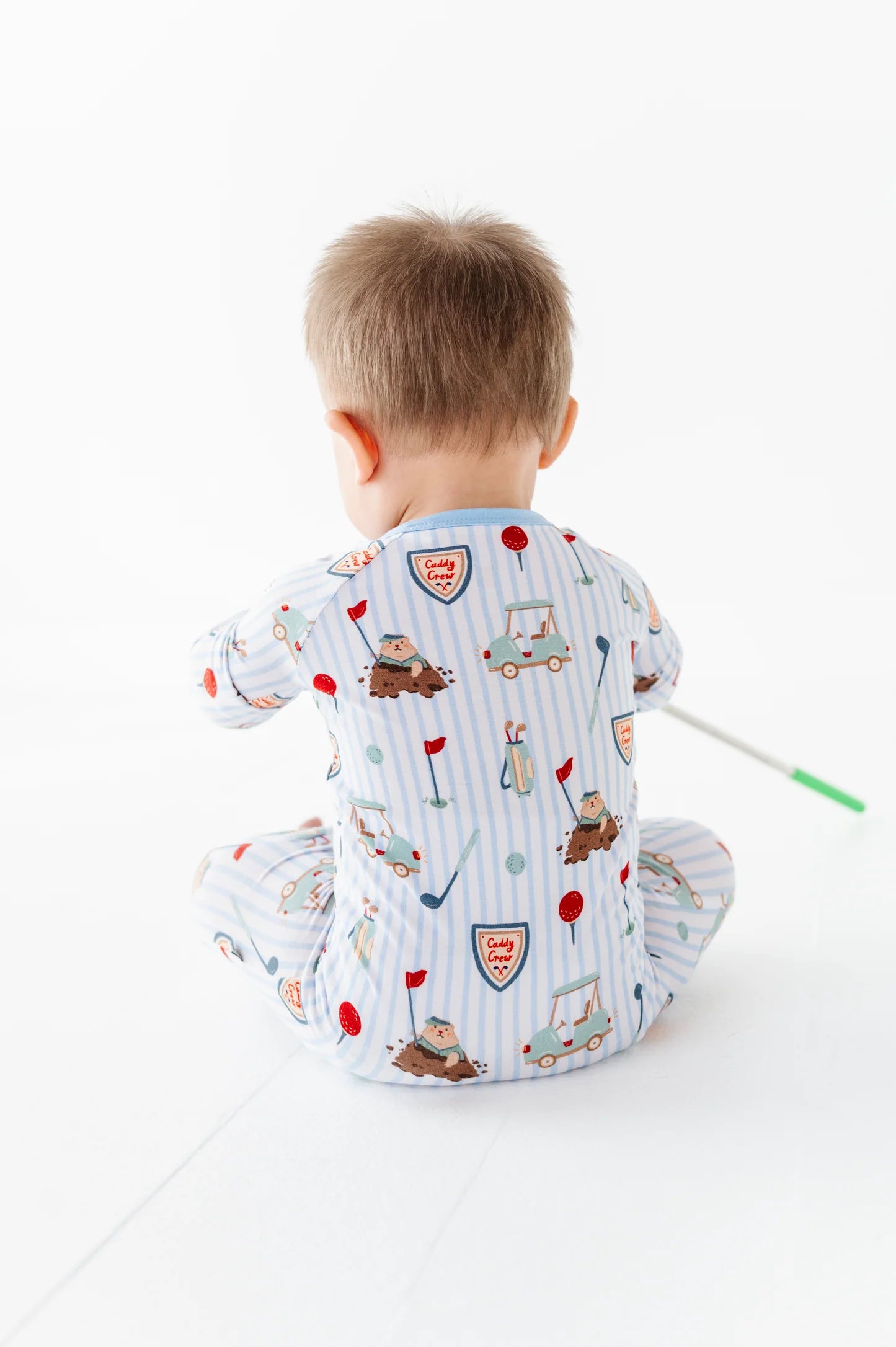 Caddy Crew Convertible Footie Pajamas
