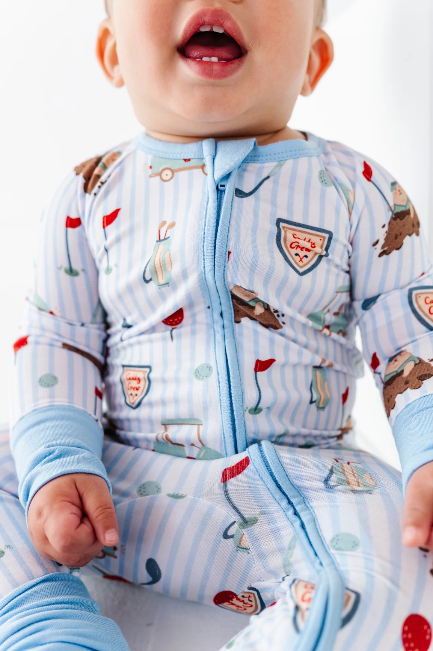 Caddy Crew Convertible Footie Pajamas
