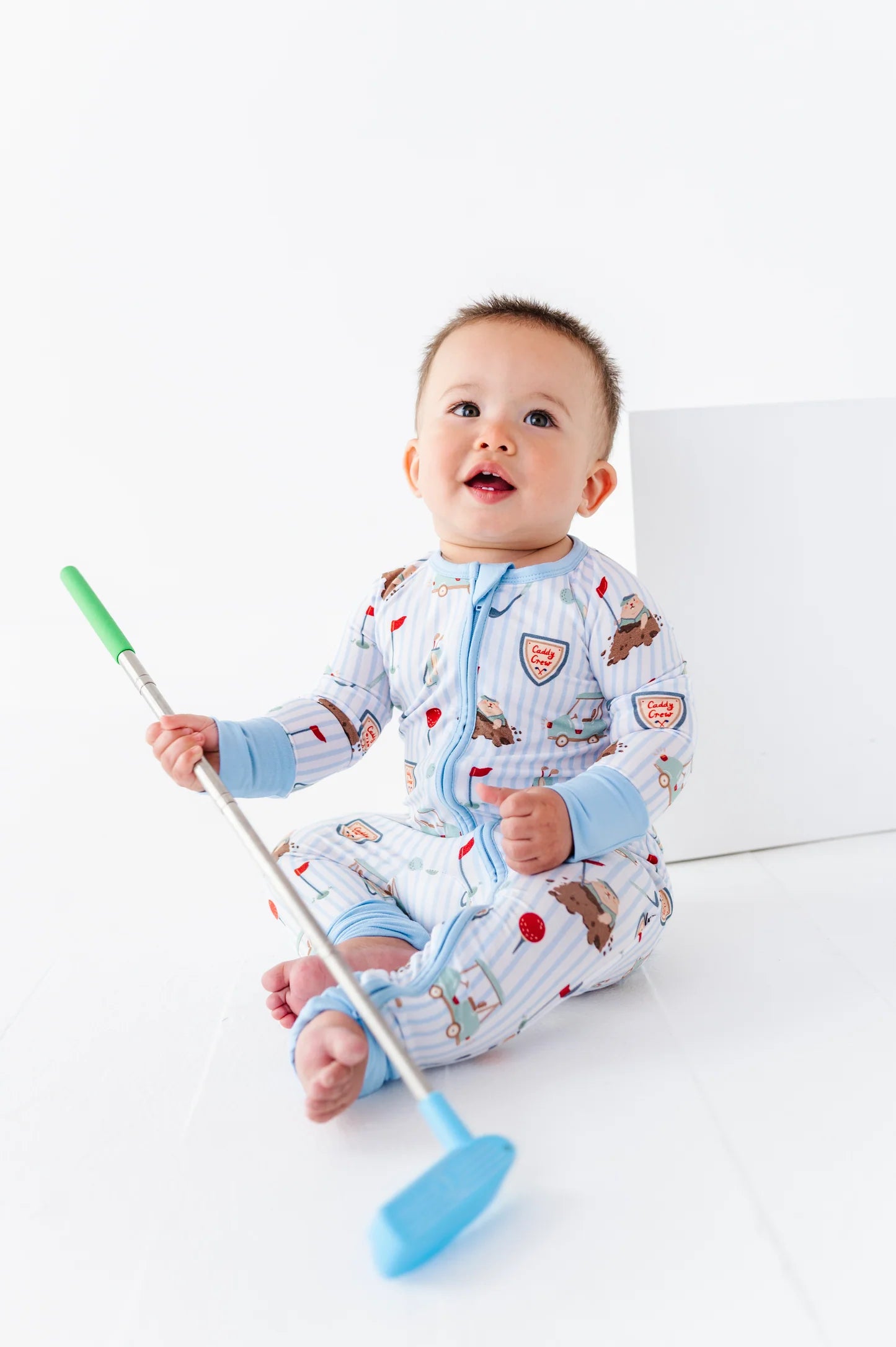 Caddy Crew Convertible Footie Pajamas
