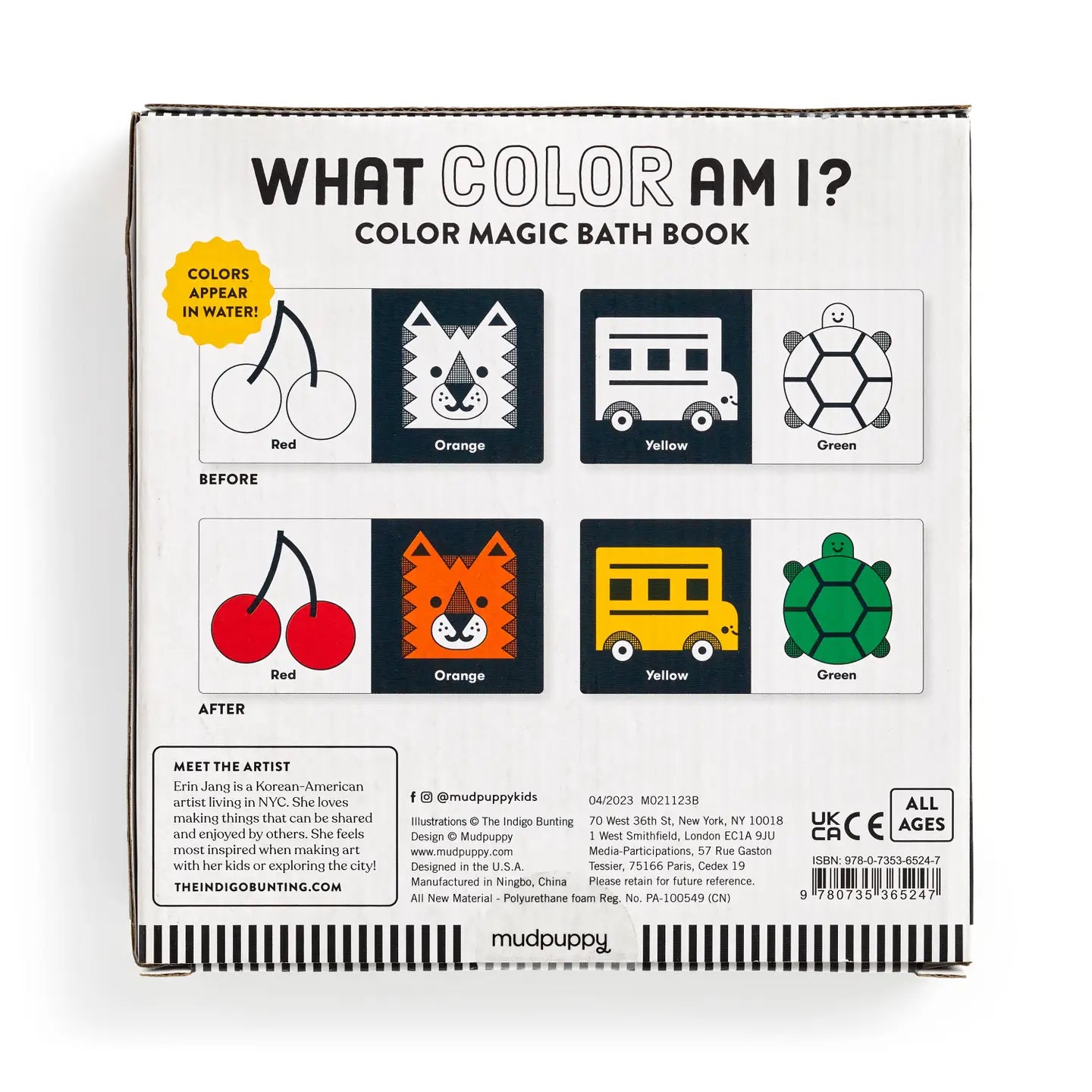 What Color Am I Bath Book