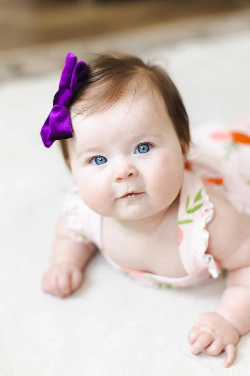 Velvet Bow Headband