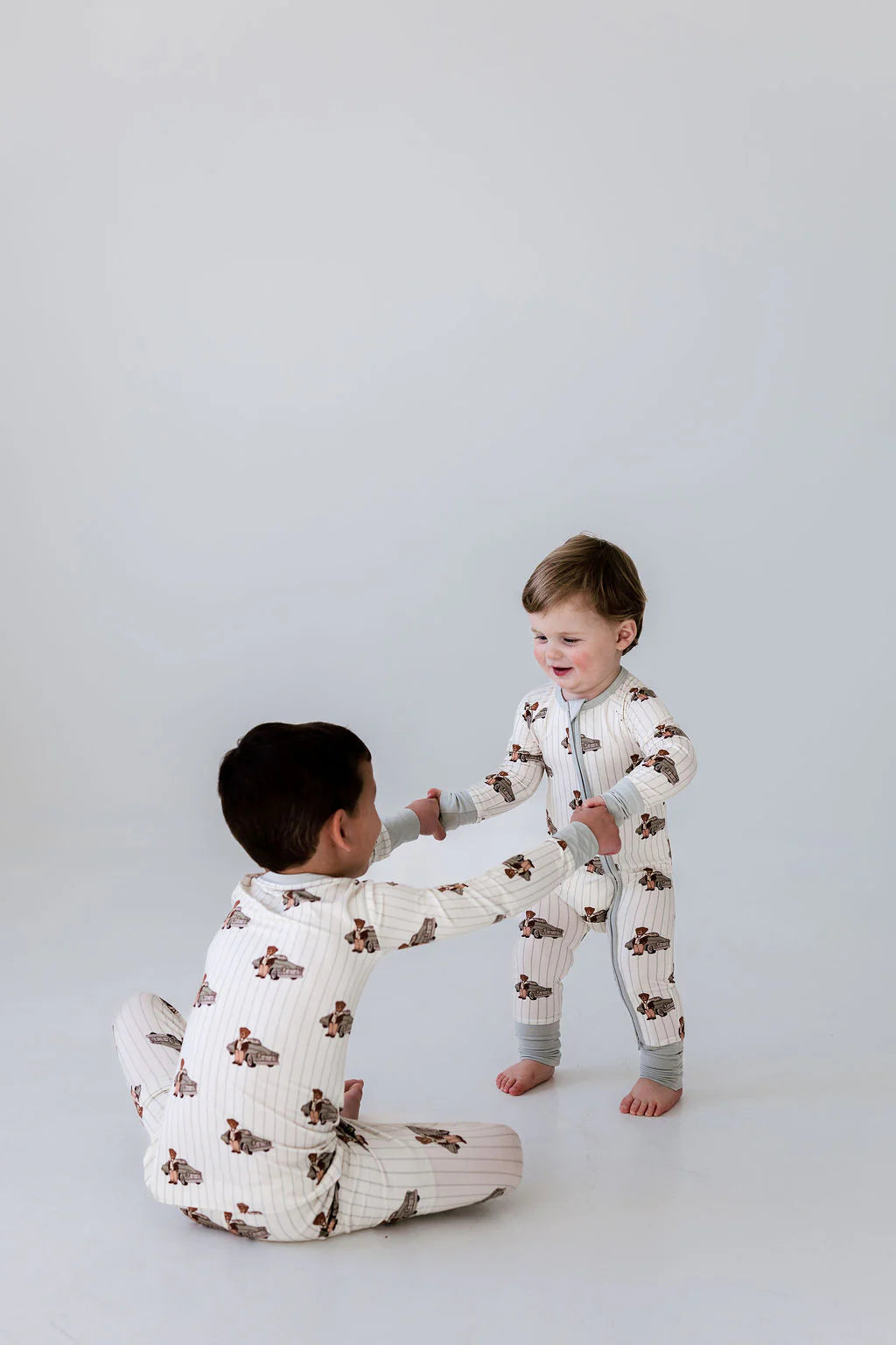 Cruisin Teddy Zipper Romper