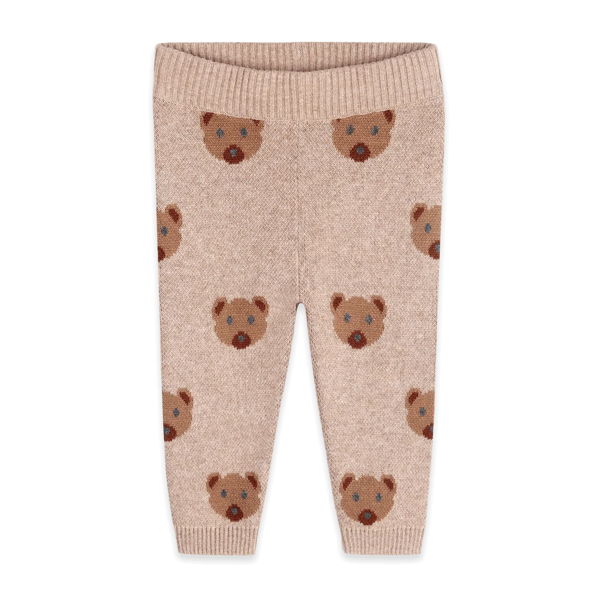 Bear Knit Baby Pullover & Pant Set (Organic Cotton)