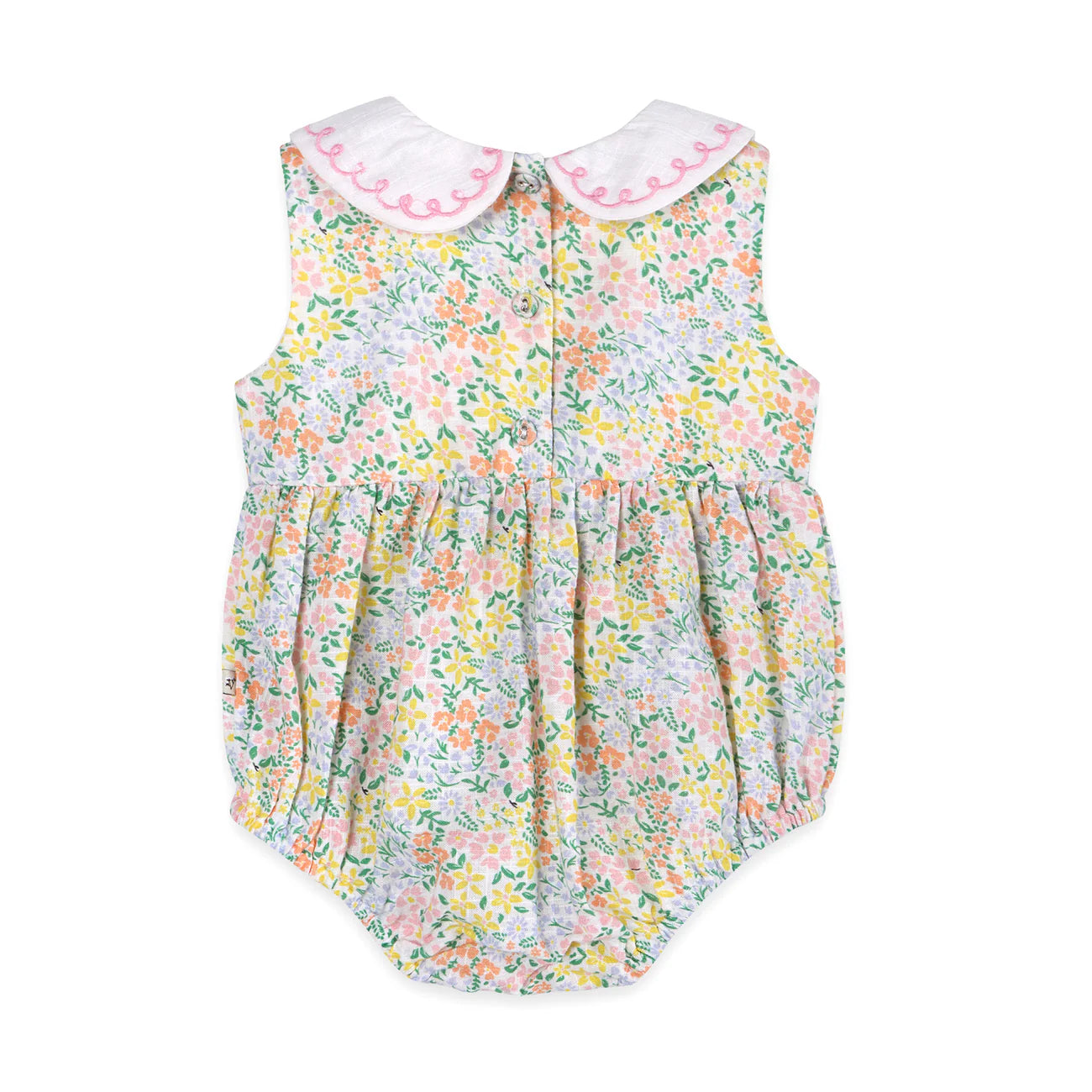 Francis Floral Baby Romper + Headband (Organic)