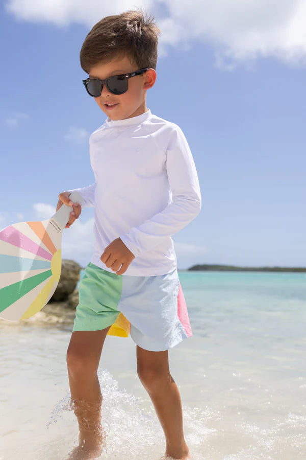 Country Club Colorblock Trunks