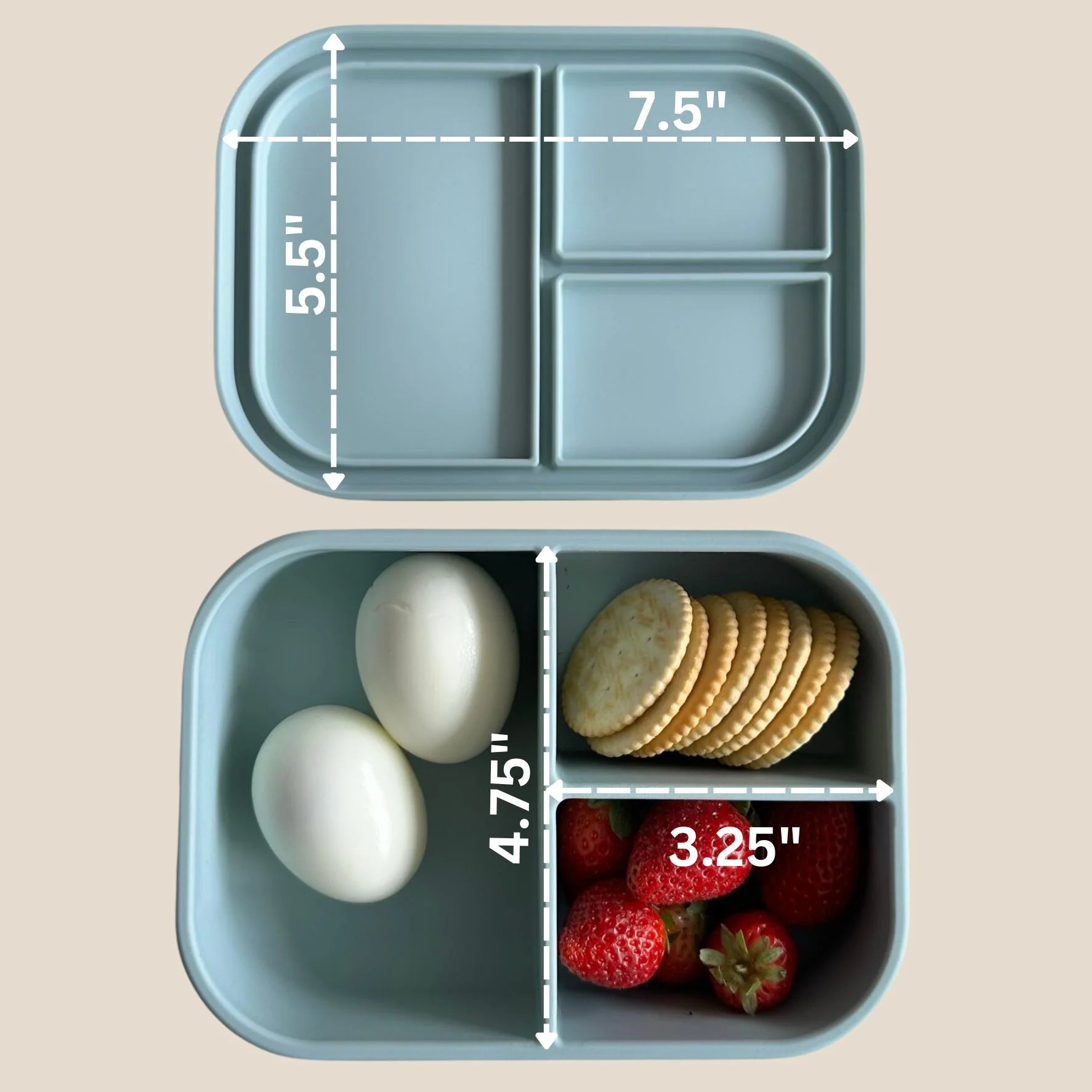 Reusable Silicone Bento Box