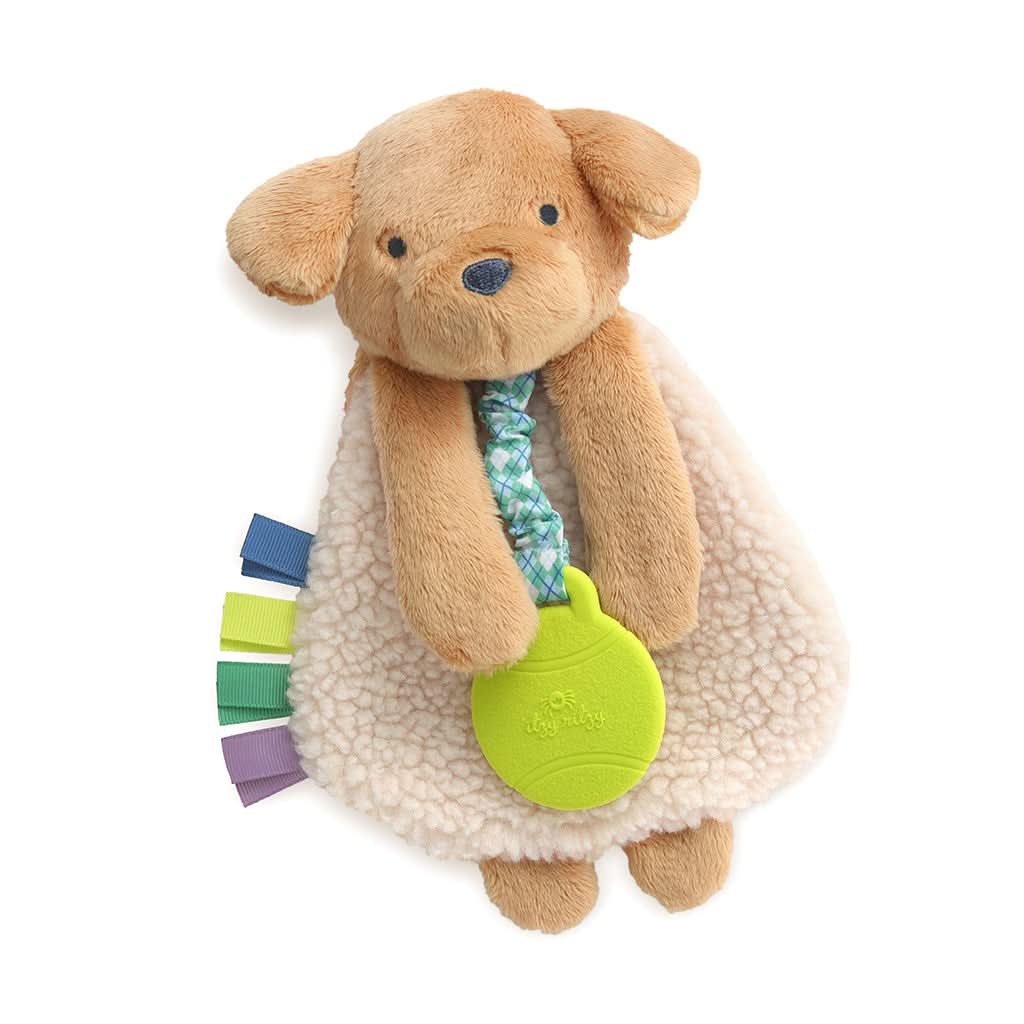 Trevor the Puppy Itzy Lovey™ Plush and Teether Toy