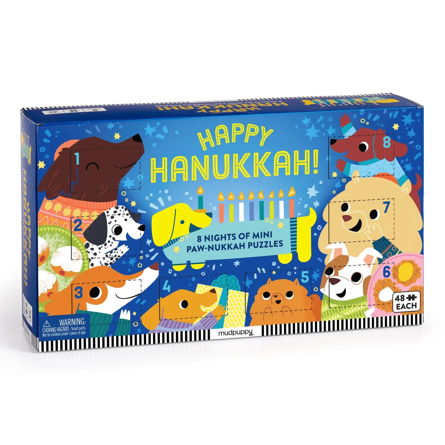 Happy Hanukkah! Countdown Puzzle Set