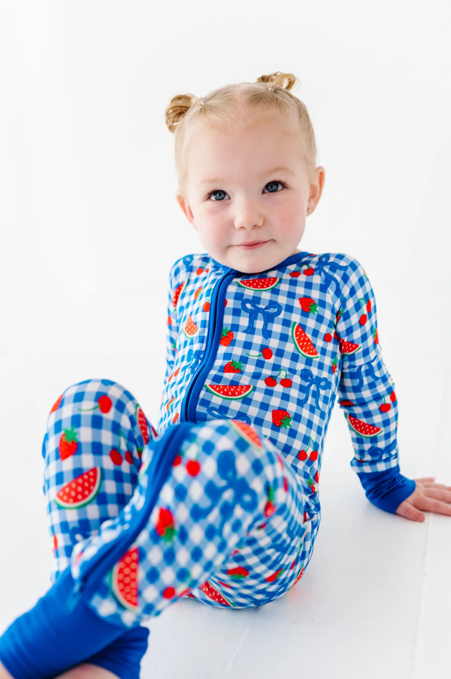 Berry Cool Convertible Footie Pajamas