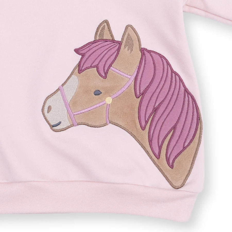 Horse Head Oversize Sweatshirt