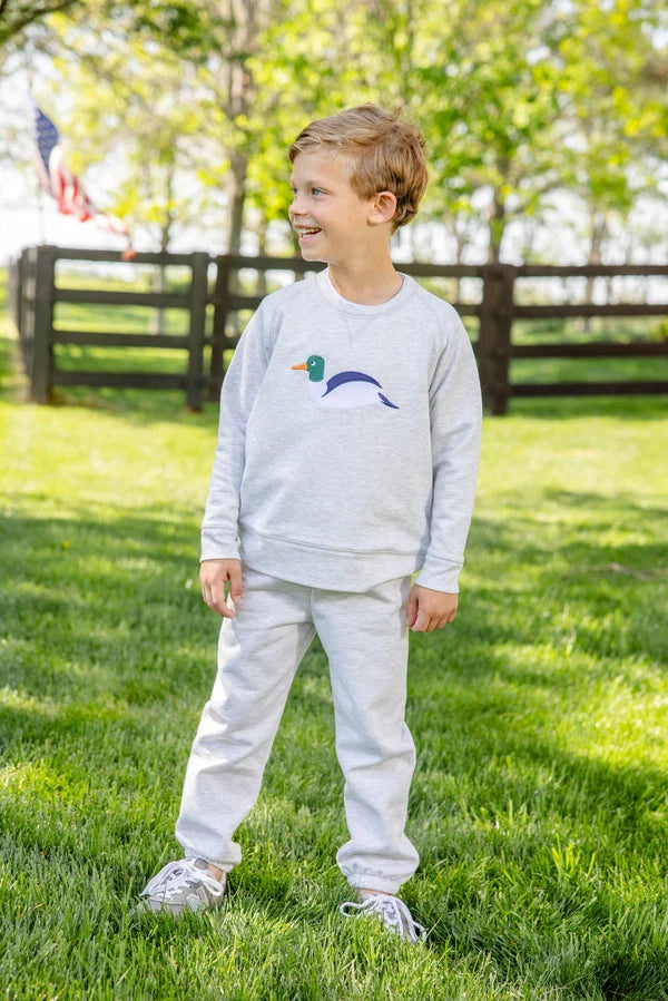 Gates Sweeney Sweatpants in Grantley Gray Heathered