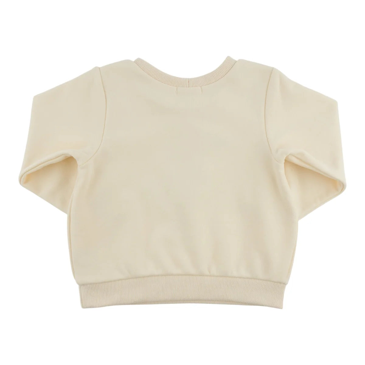 Goose Mini Tartan Bow Brooklyn Boxy Sweatshirt | Sugar Cookie