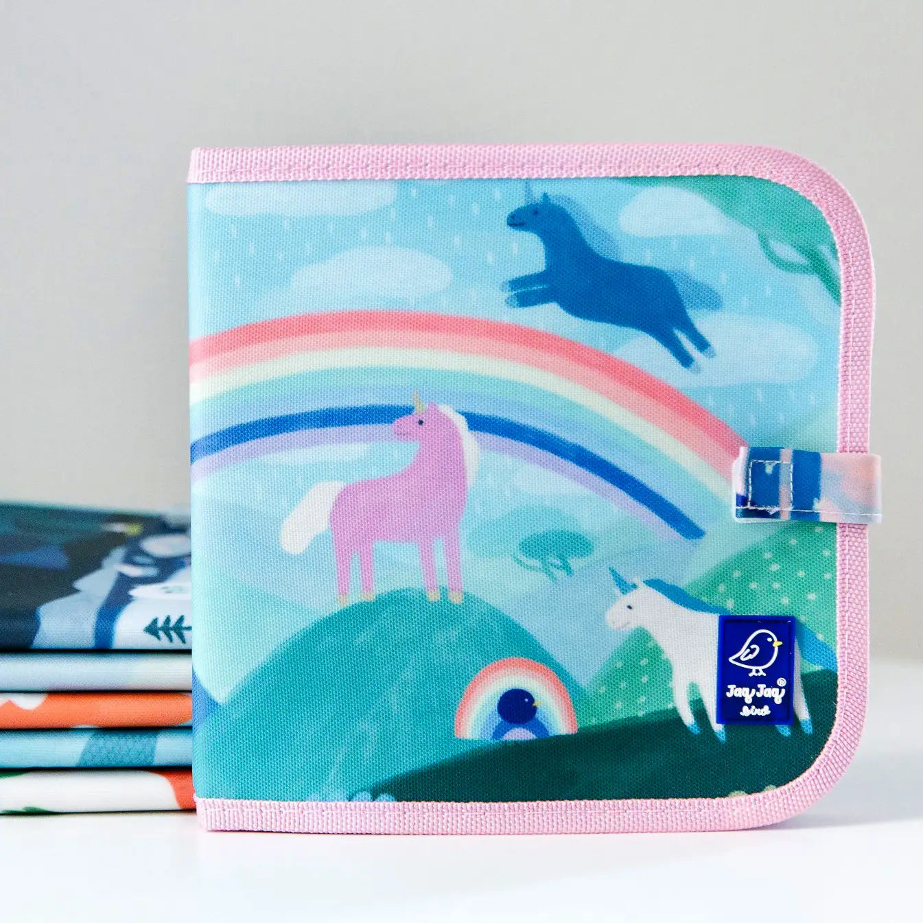Unicorns & Rainbow Dry Erase Reusable Activity Book