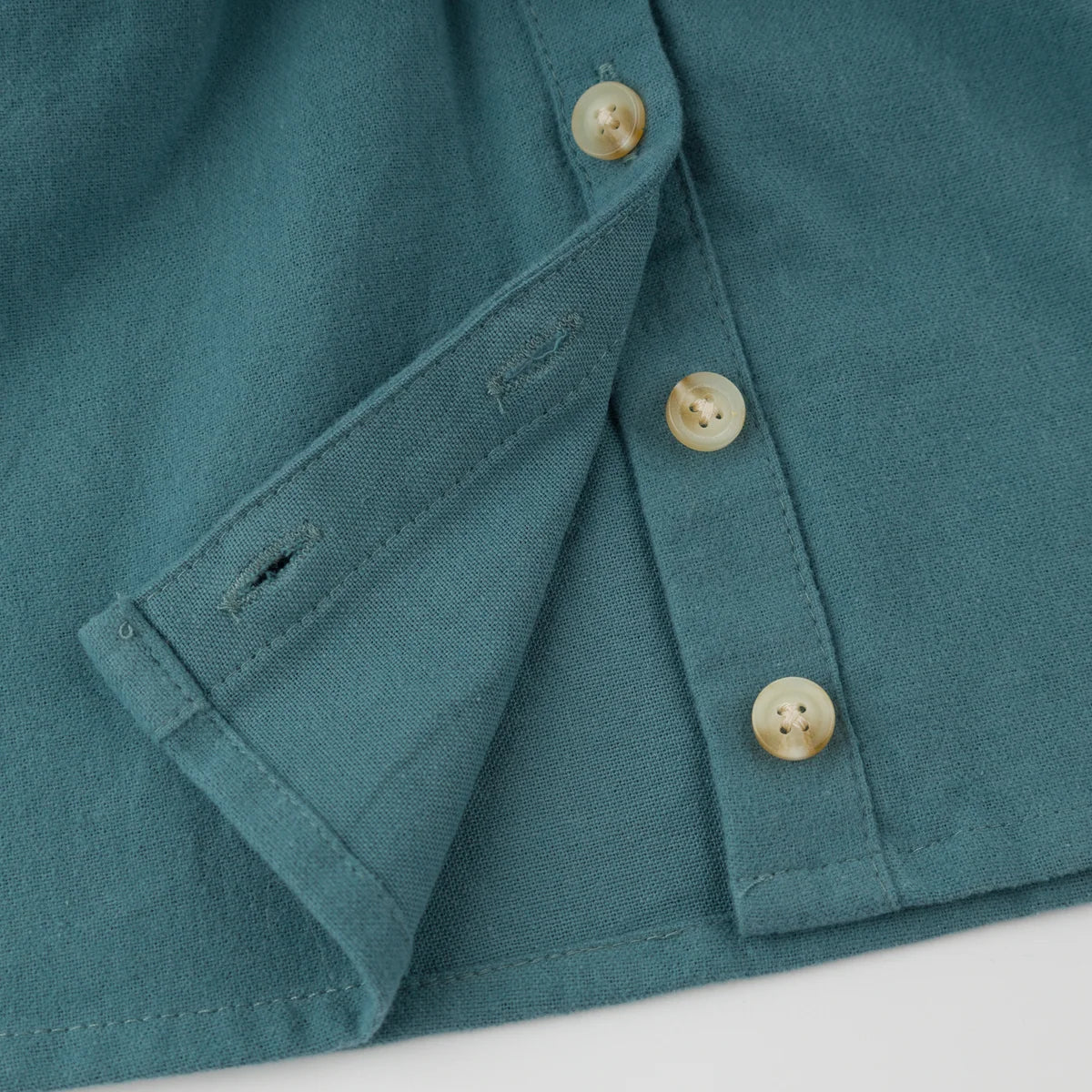 Holly Blouse in Harvest Bloom Ruffle | Teal