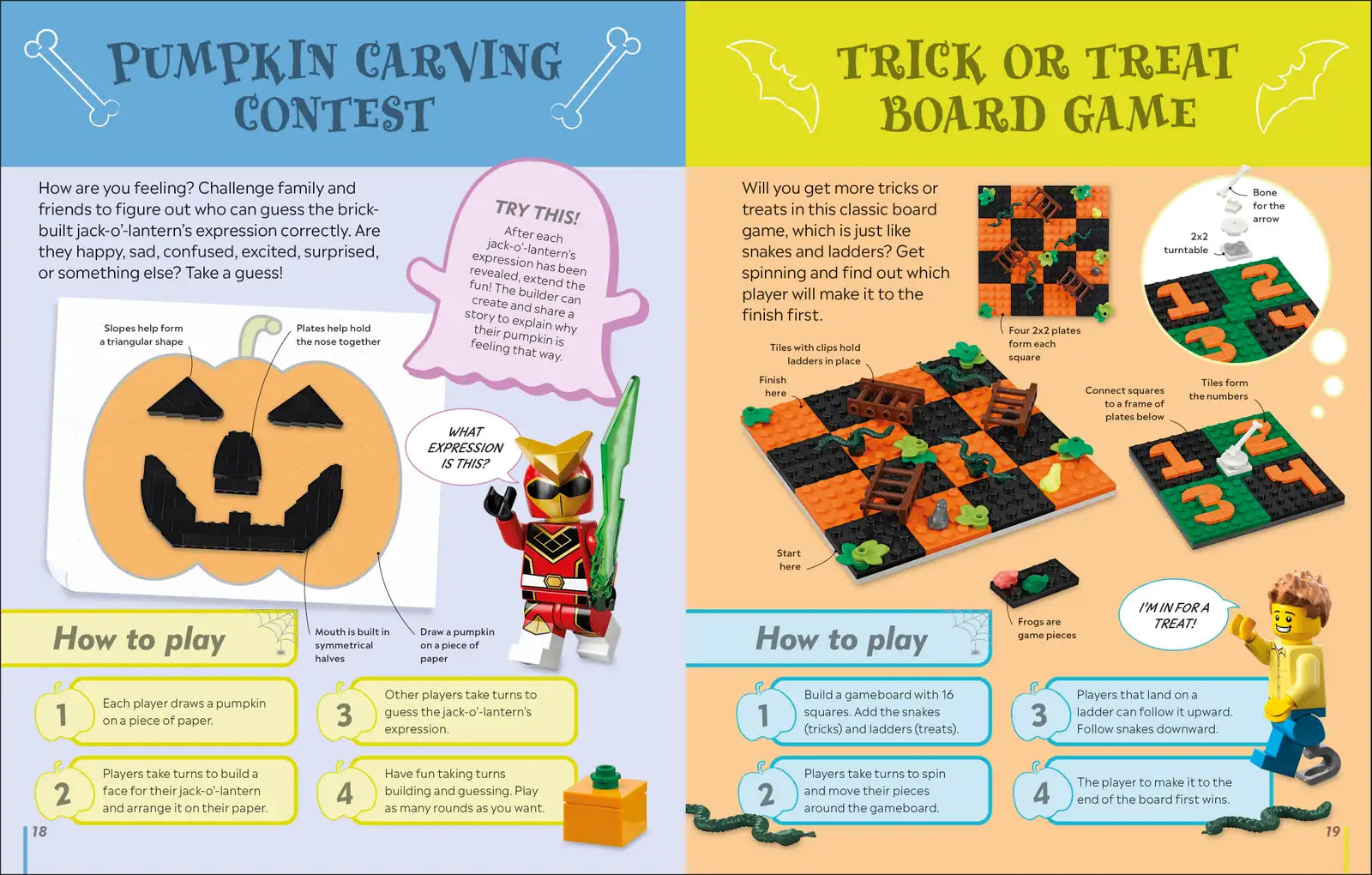 The LEGO® Halloween Games Book