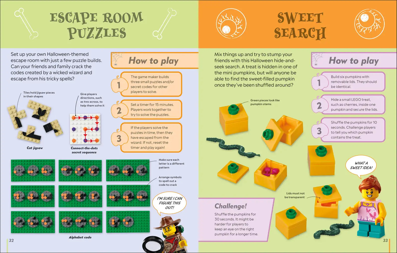 The LEGO® Halloween Games Book