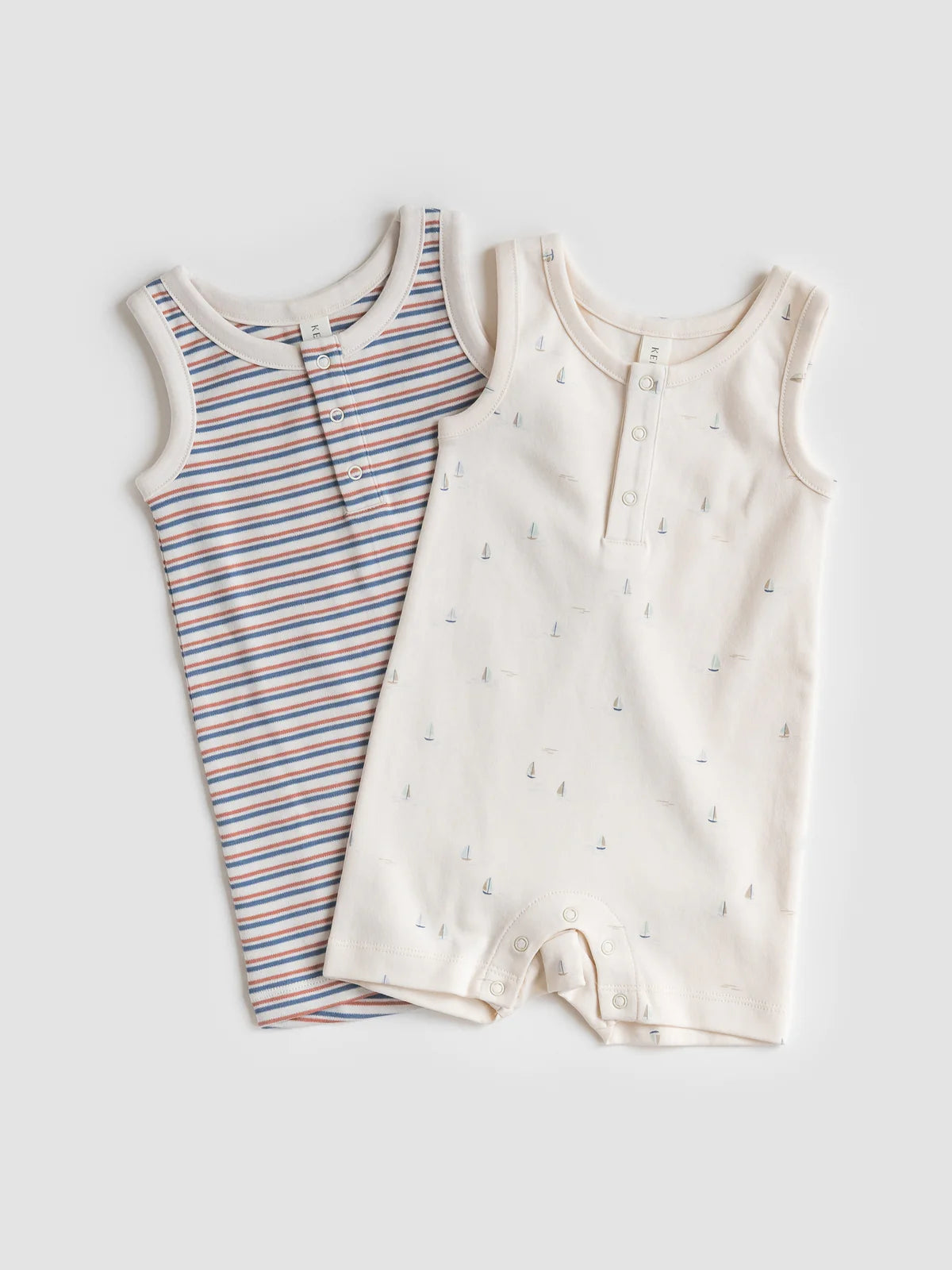 Nile Romper in Marina Boats