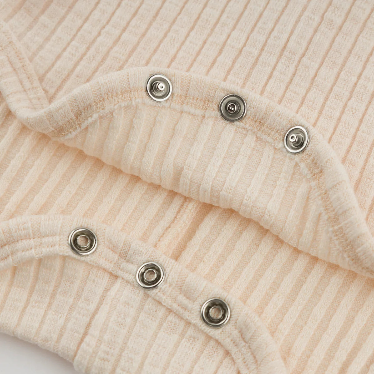 Mock Neck Onesie with Ruffle Heart