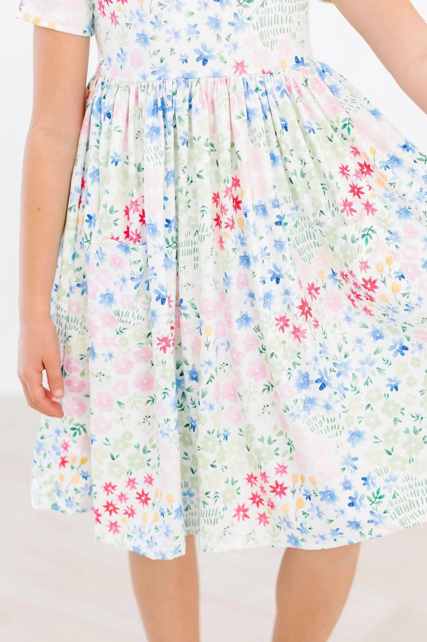 Sunshine Meadows Pocket Twirl Dress
