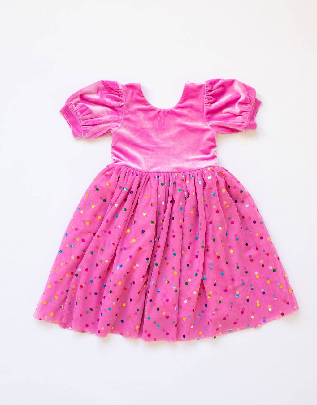 Bubblegum Confetti Diana Dress