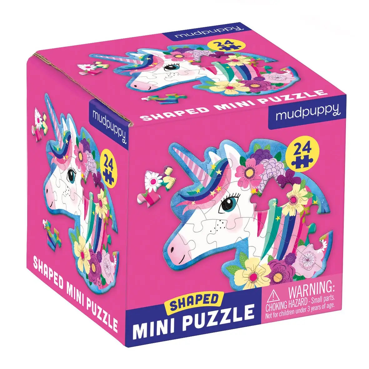 Unicorn 24 Piece Shaped Mini Puzzle