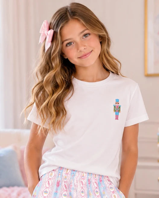 Sweet Nutcracker Embroidered T-Shirt