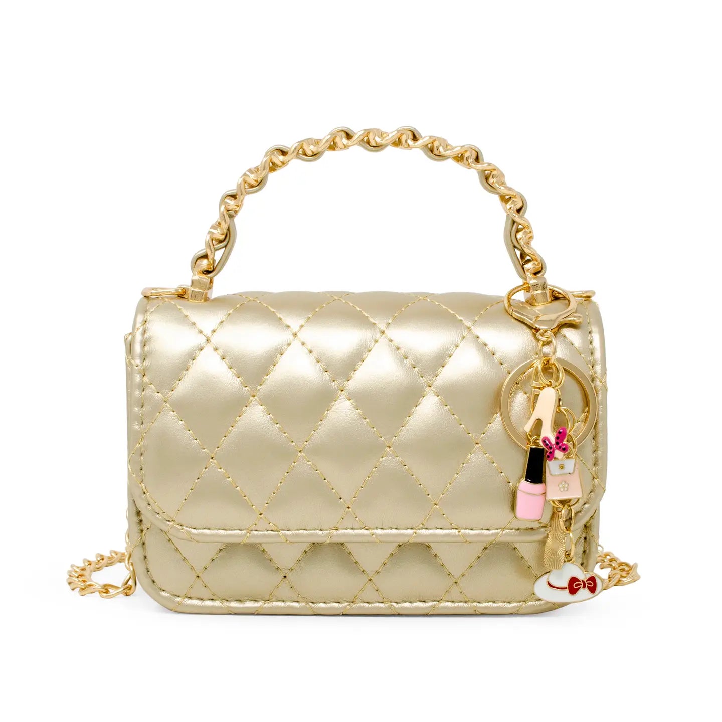 Classic Link Chain Top Handle Handbag