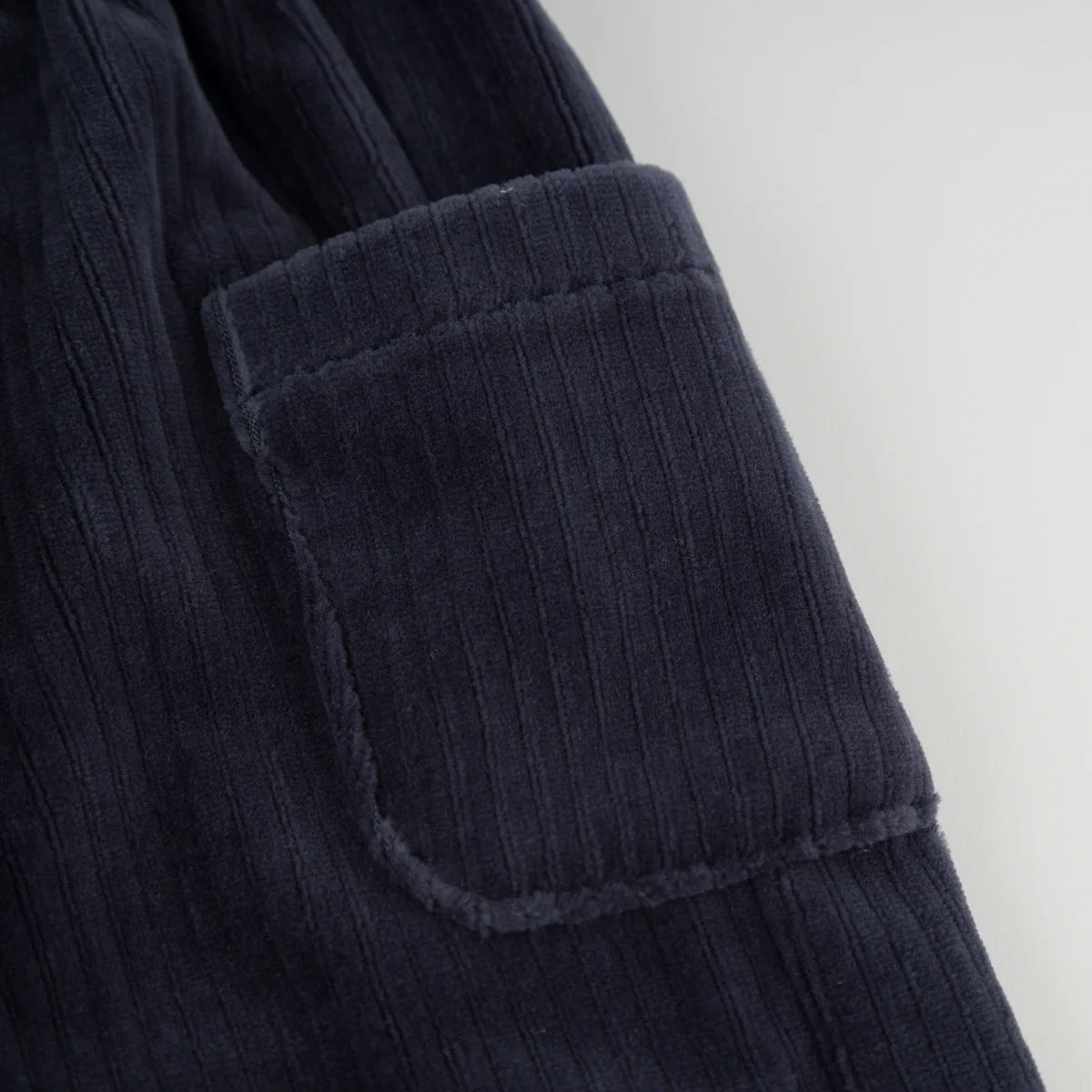 Corduroy Side Pocket Pant | Dusty Blue