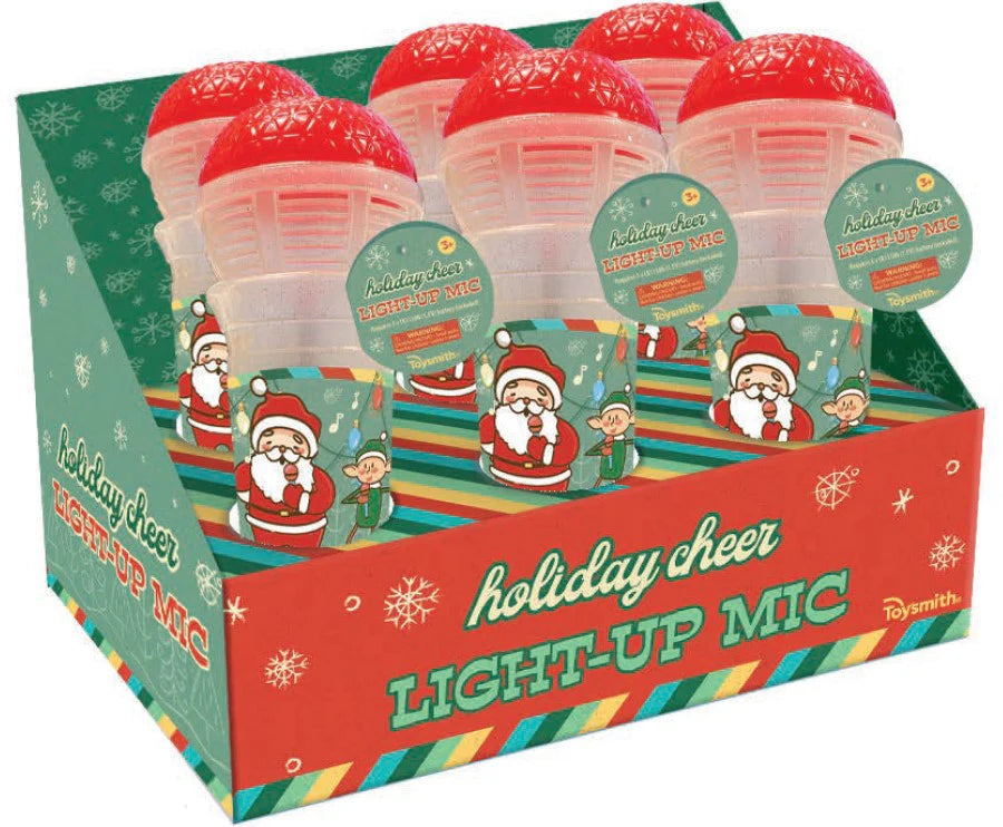 Holiday Cheer Light-Up Mic