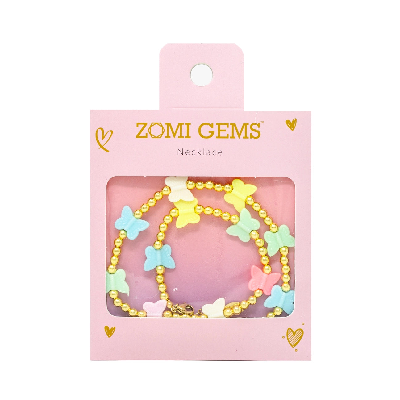 Butterfly Bead Necklace