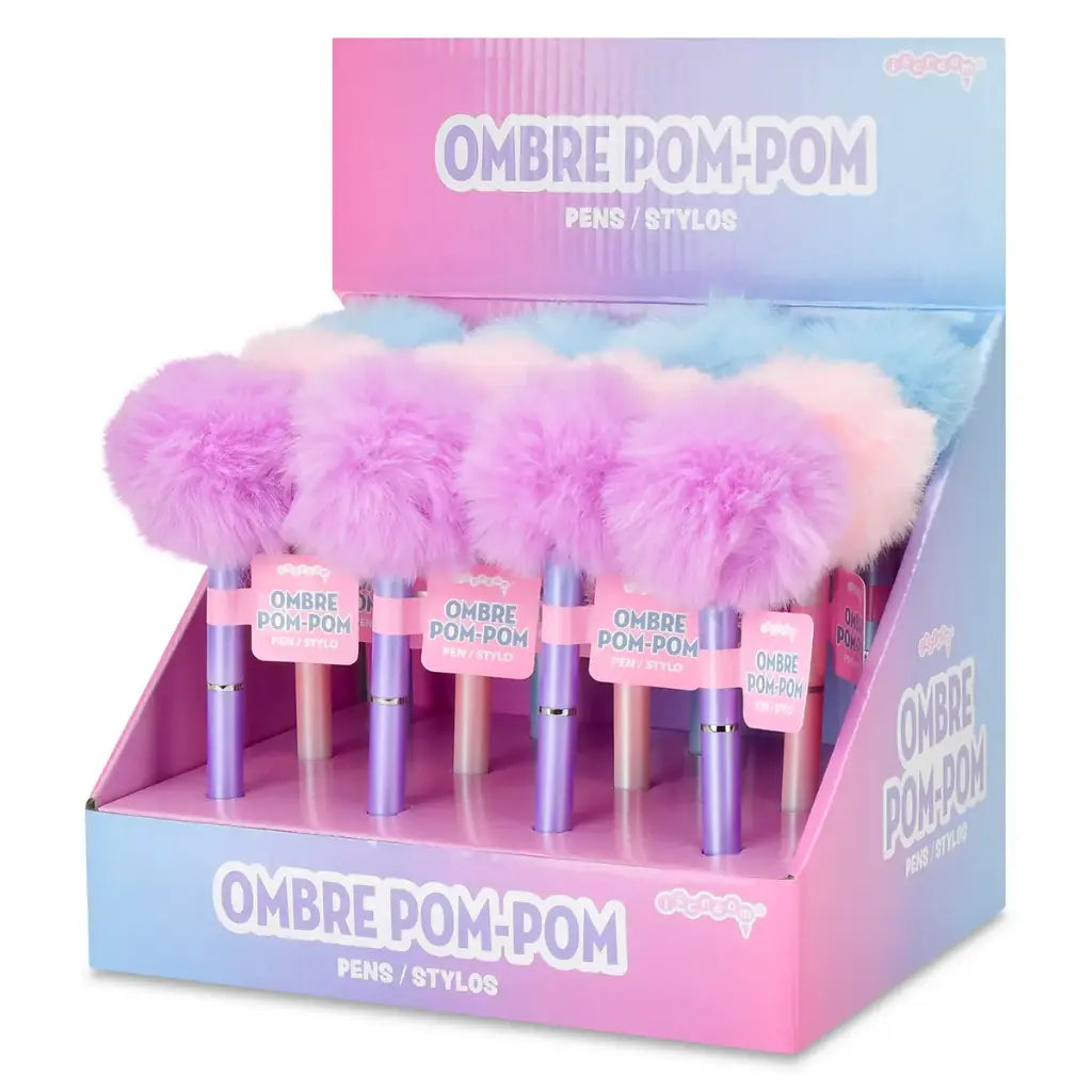 Ombre Pom Pom Pens