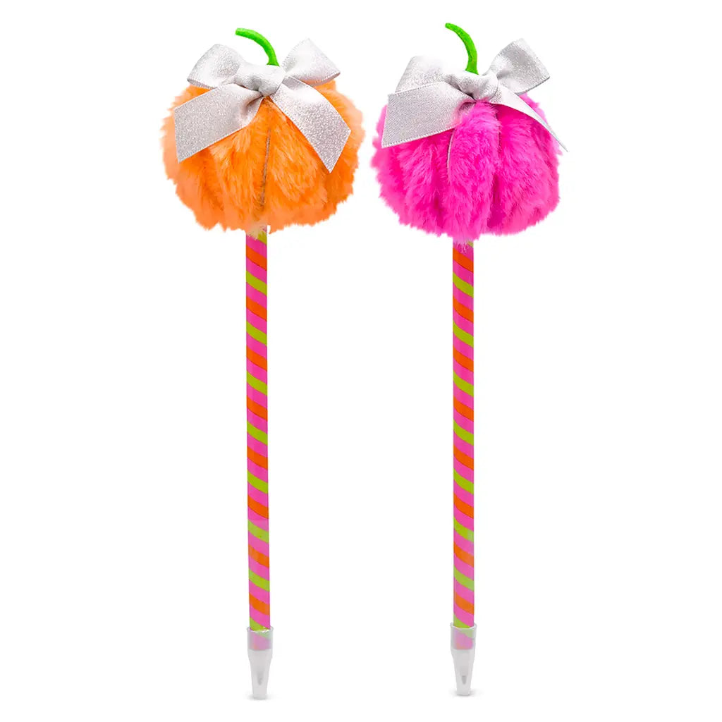 Pretty Pumpkin Plush Pens