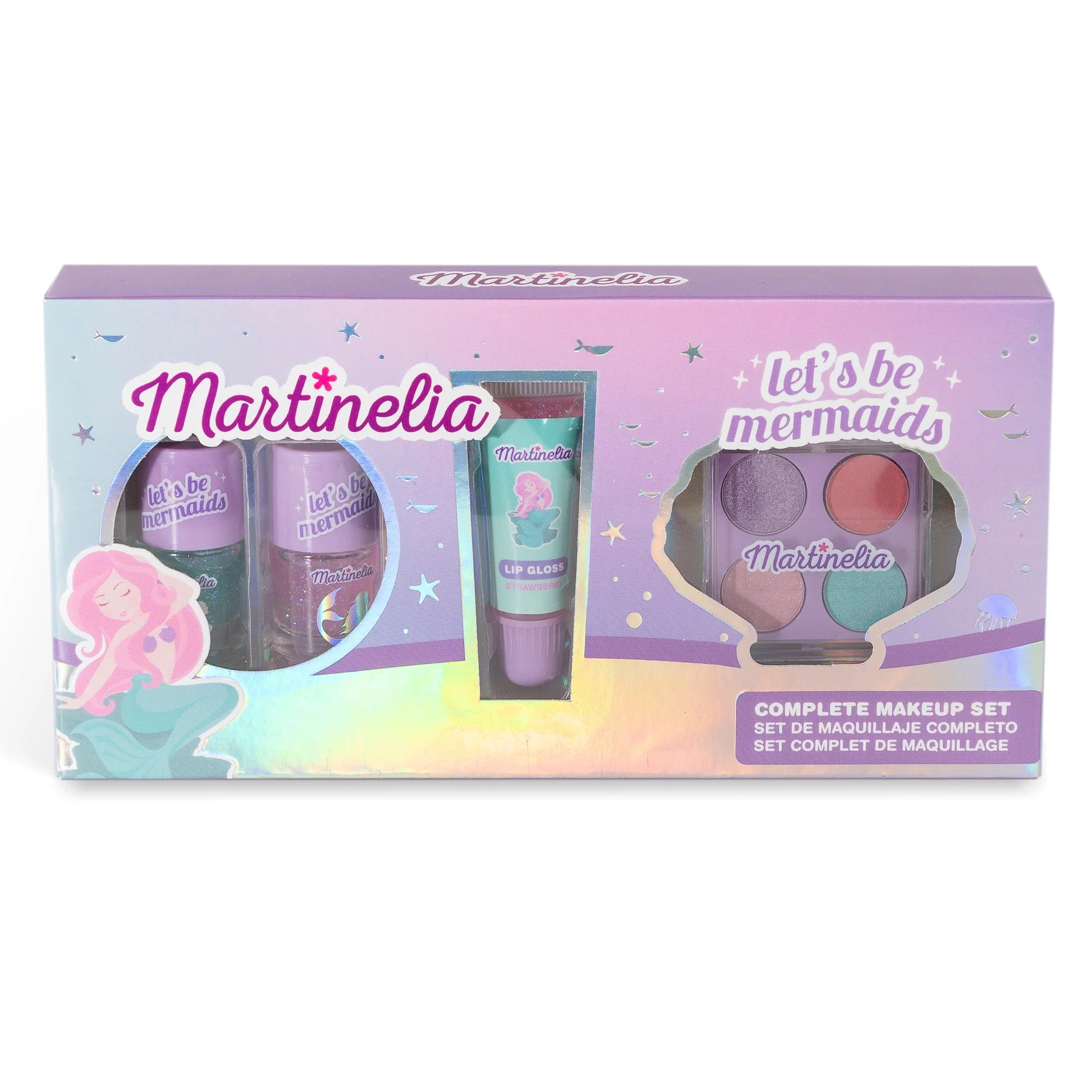 Let's Be Mermaids Complete Makeup Set