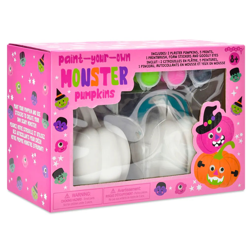 Paint Your Own Pumpkin Monsters Kit