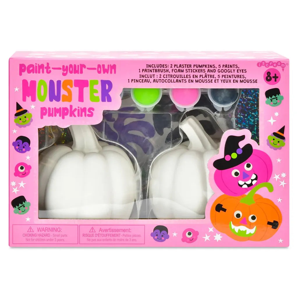 Paint Your Own Pumpkin Monsters Kit