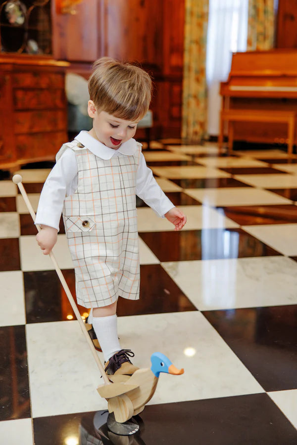 Jack Keene Jon Jon (Flannel) in Mantua Tattersall