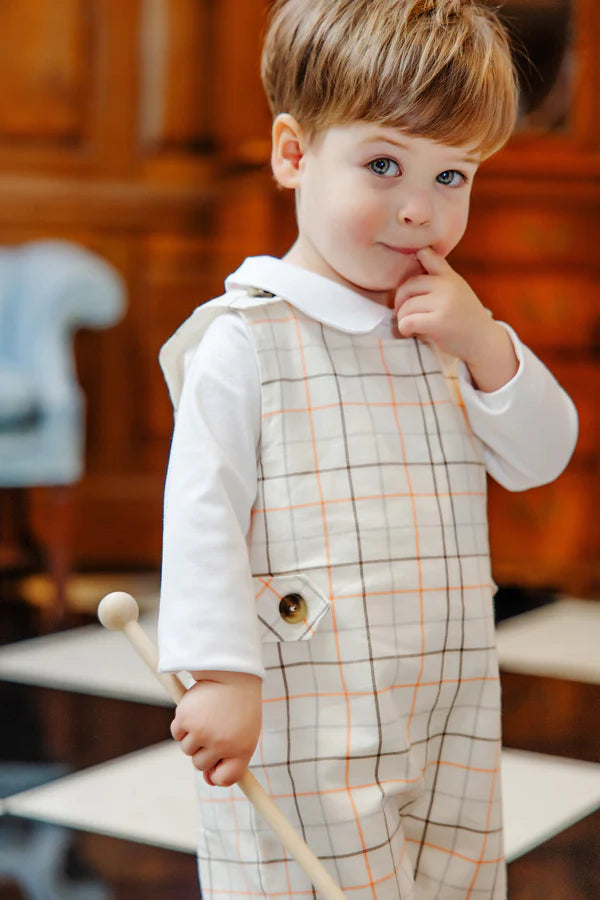 Jack Keene Jon Jon (Flannel) in Mantua Tattersall