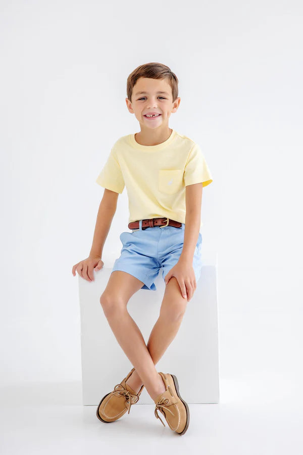 Carter Crewneck in Lake Worth Yellow