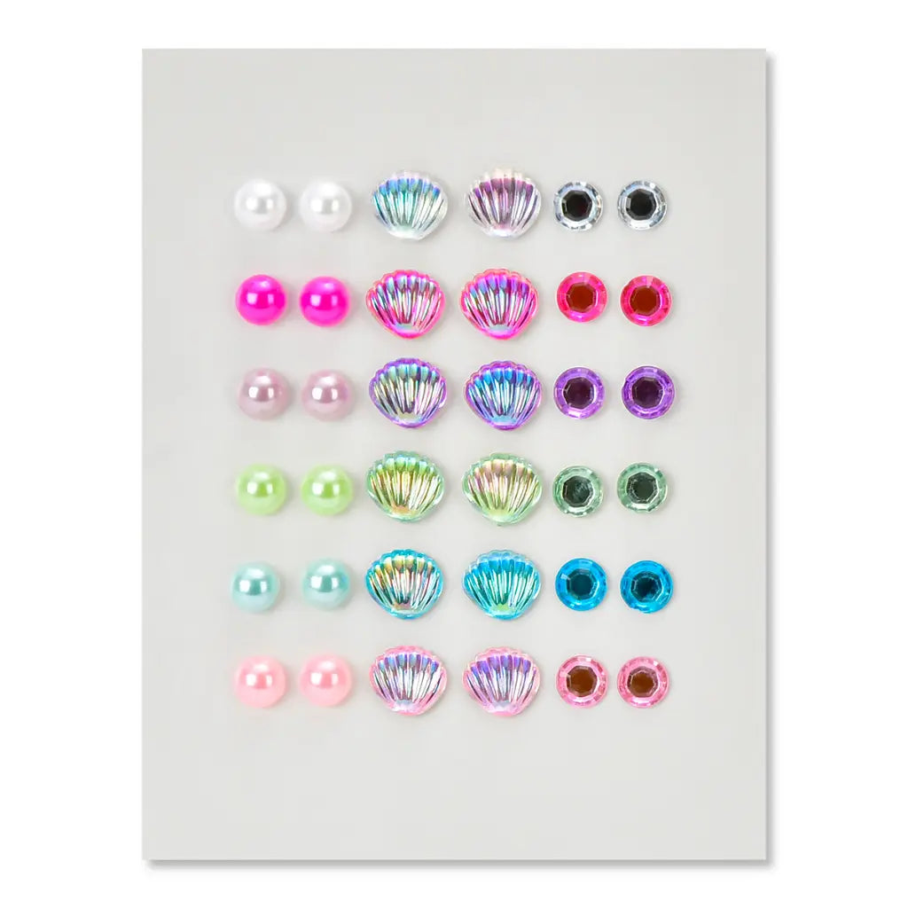Mermaid Vibes Stick on Earrings