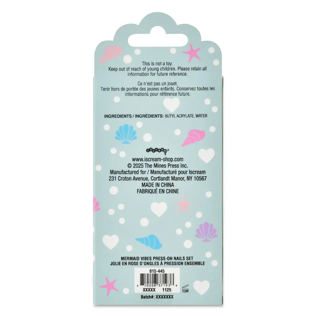 Mermaid Vibes Press On Nail Set