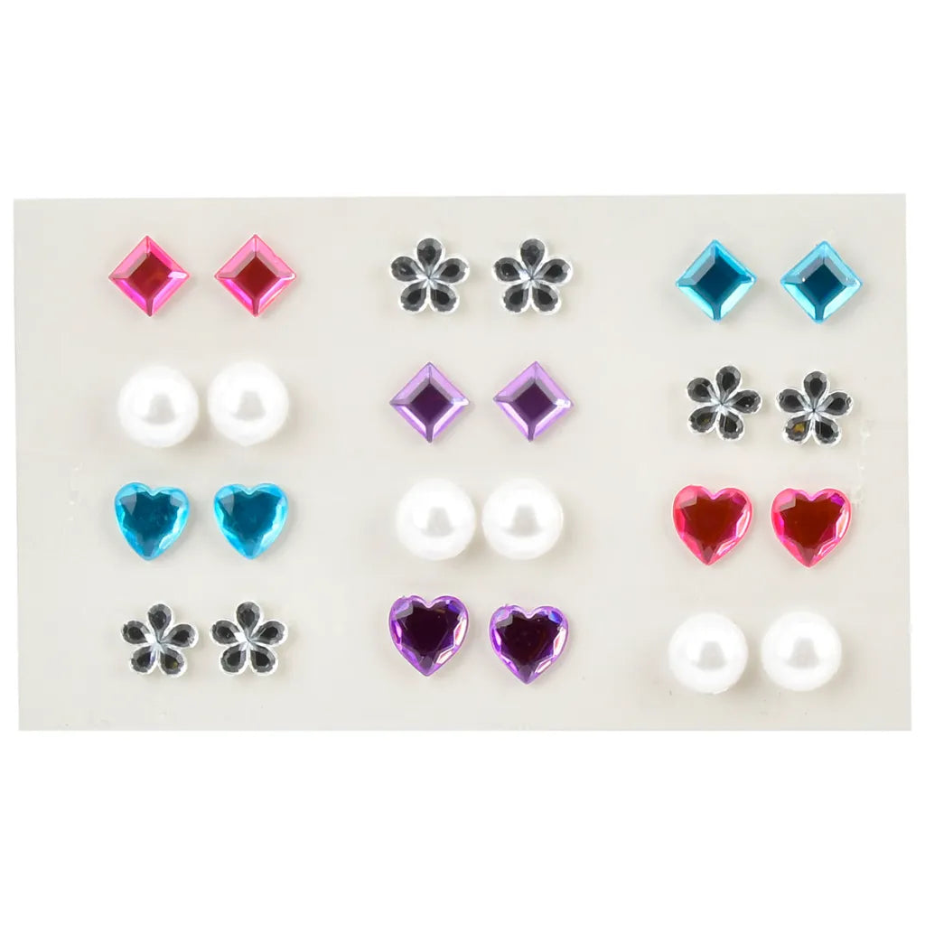 Starbright Stick On Earrings