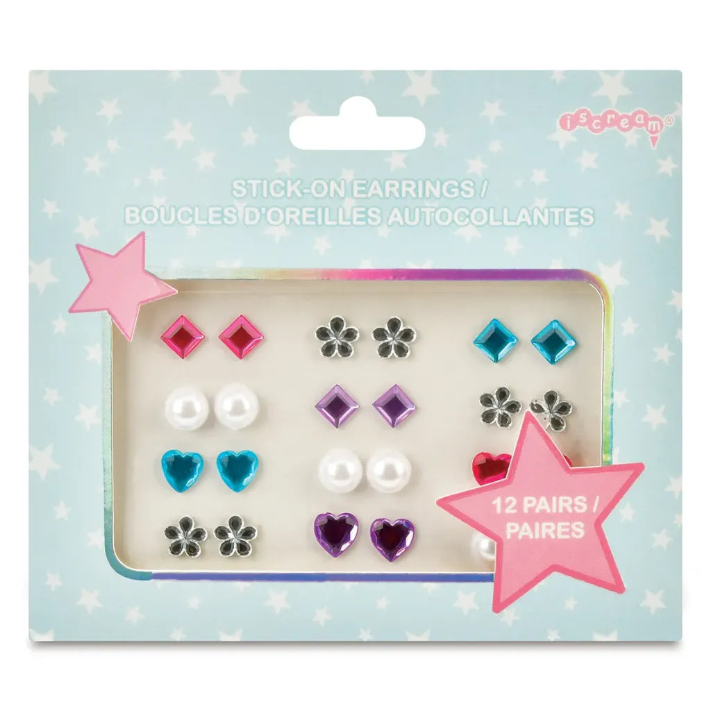 Starbright Stick On Earrings