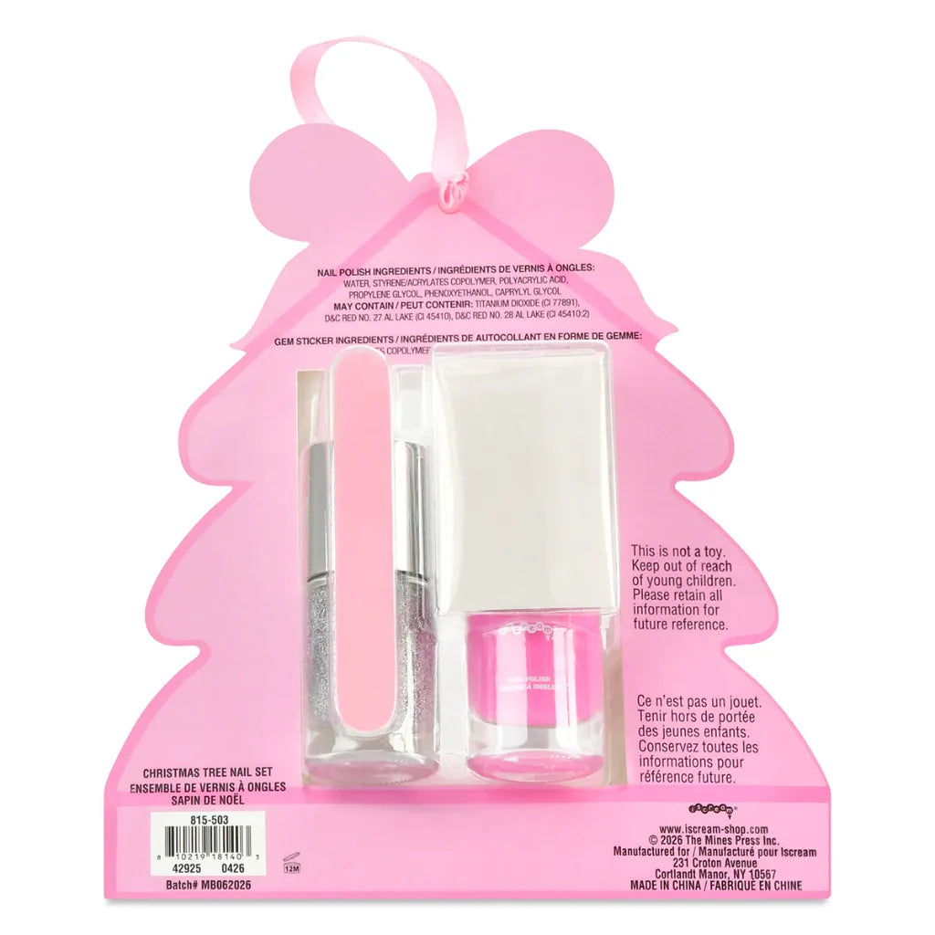 Christmas Tree Nail Polish Set