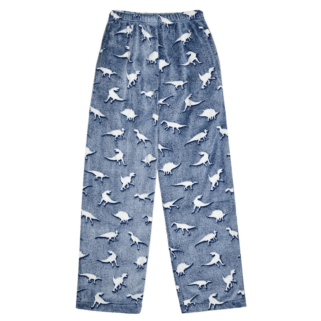 Dinosaur Tracks Glow Plush Pants